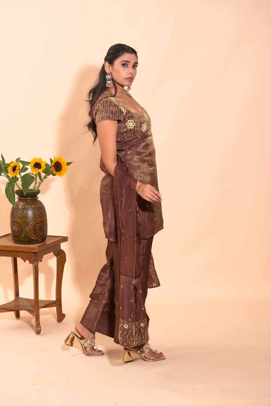 brown