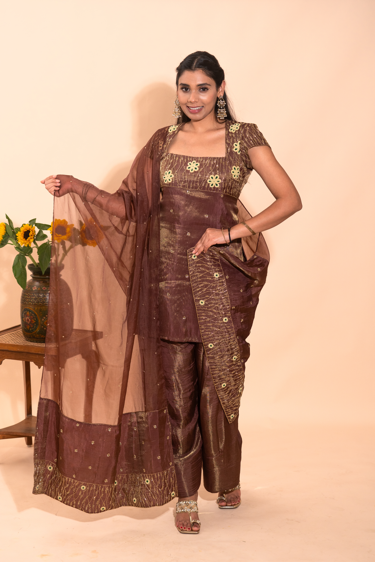 brown